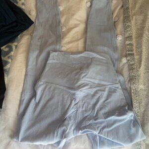 Size 0 Lululemon light blue Align leggings